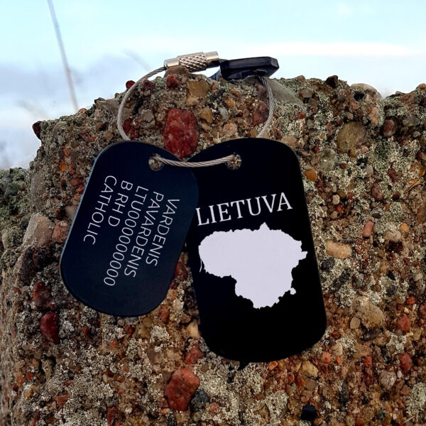 ID žetonų komplektas Lietuva